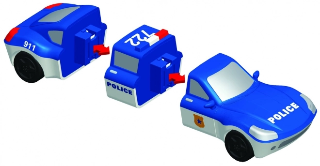 Magnetische politievoertuigen MalBlo