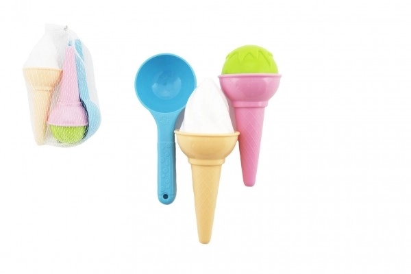 Ijsbakjes voor zand - 3 stuks