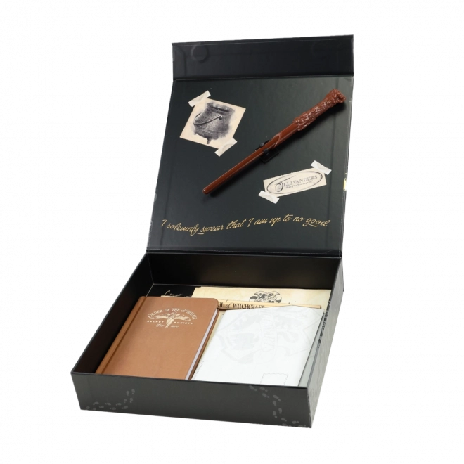 Harry Potter coffret cadeau Carte du Maraudeur – set d’écriture et carnet