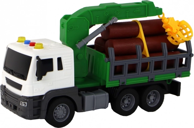 Functionele kraan voor het laden van stammen