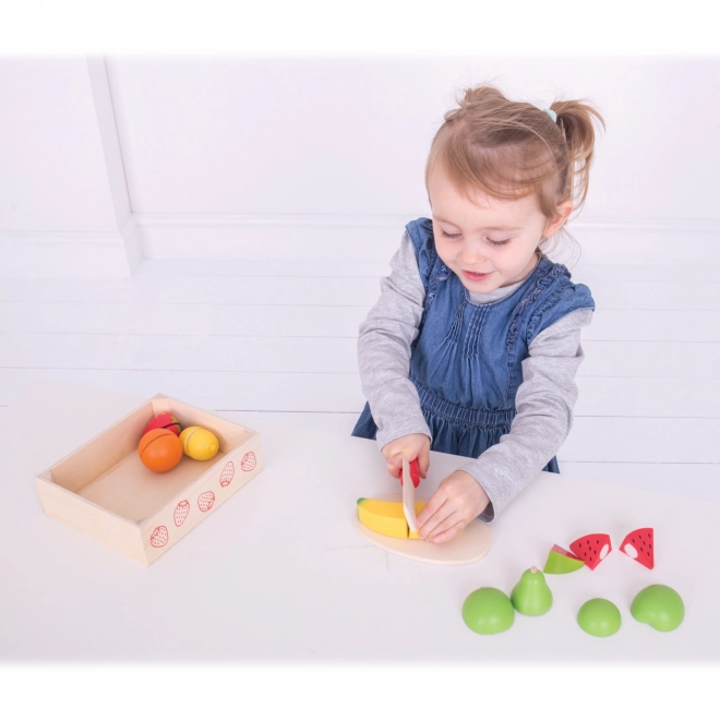 Bigjigs Toys Snijfruit in een doosje