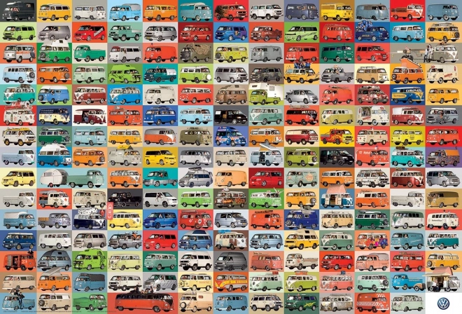 Puzzle EUROGRAPHICS VW Groovy Bus 2000 pièces