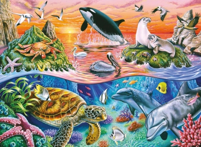 Puzzel Prachtige Oceaan XXL van Ravensburger 100 stukjes