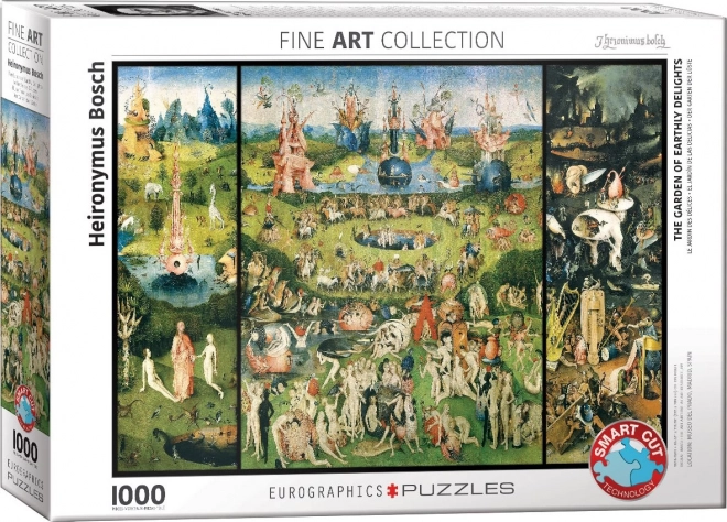 Puzzel Tuin der Lusten 1000 stukjes van Eurographics