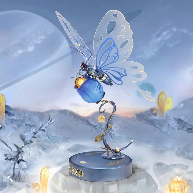 RoboTime 3D mechanische puzzel Blauwe Vlinder