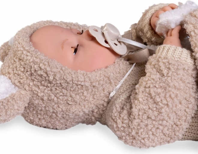 Blinking Baby Doll with Sounds and Soft Body 37 cm