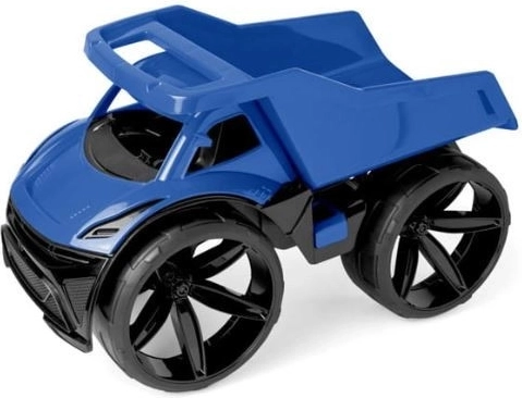 Maximus tipping dump truck for kids, blue, 59 cm
