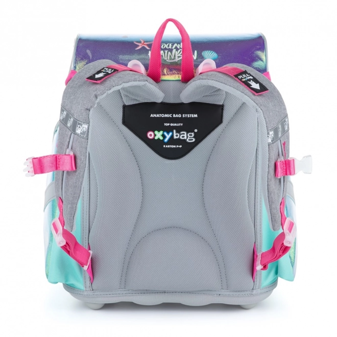 Ergonomische schoolrugzak Oxybag Ocean Rainbow