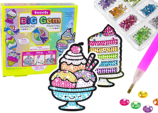 Kit créatif de diamant avec autocollants Douceurs