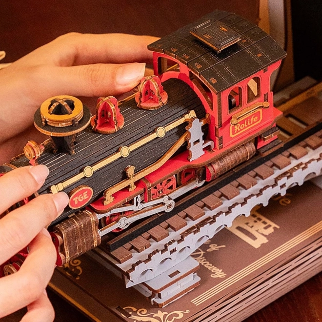 3D Puzzle Bookend Historic Steam Train