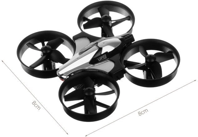Stable flight thanks to a 6-axis gyroscope