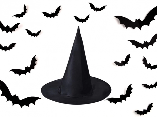 Zwarte toverhoed voor Halloween