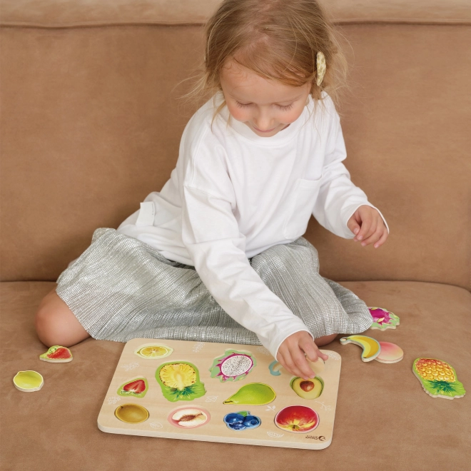 Wooden Fruit Puzzle