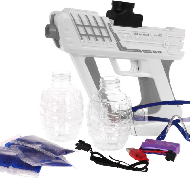 Gray Gel Gun Gel Blaster with Accessories