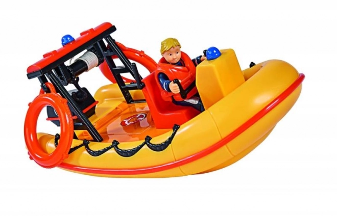 Brandweerman Sam boot Neptunus met figuur