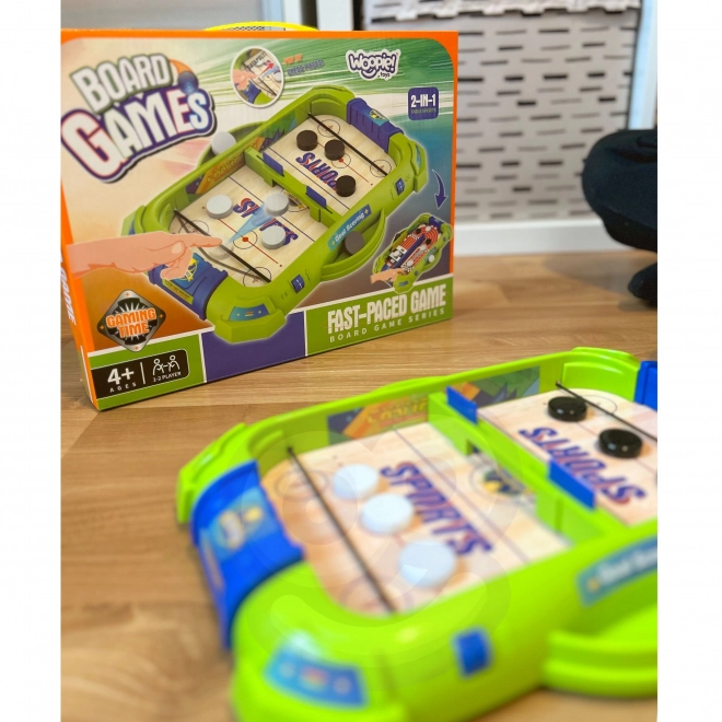 Behendigheidsspel 2in1 mini hockey races