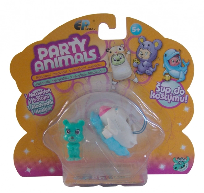 Cute Party Animals Keychain Collection