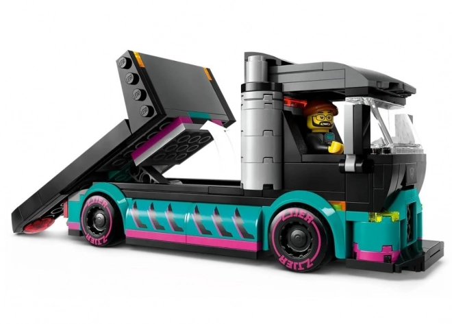 LEGO® City 60406 Truck met racewagen