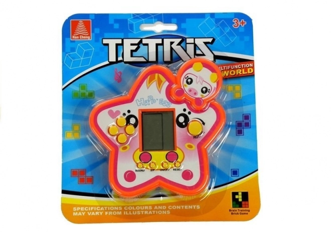 Elektronische spel Tetris ster rood