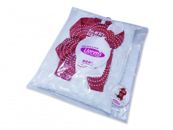 Llorens M844-54 tenue pour poupée bébé NEW BORN taille 43-44 cm