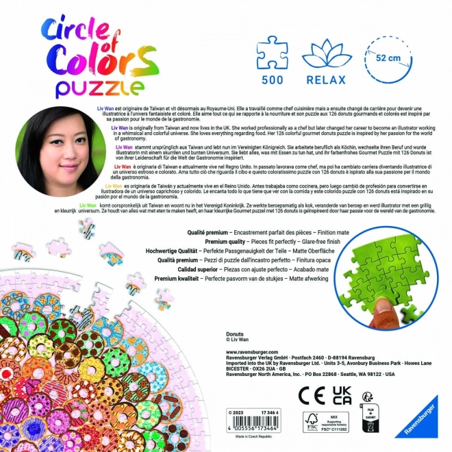 Puzzle Donuty 500 Stk Ravensburger