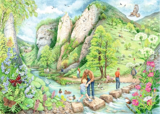 Puzzle Promenade à Dovedale 1000 pièces