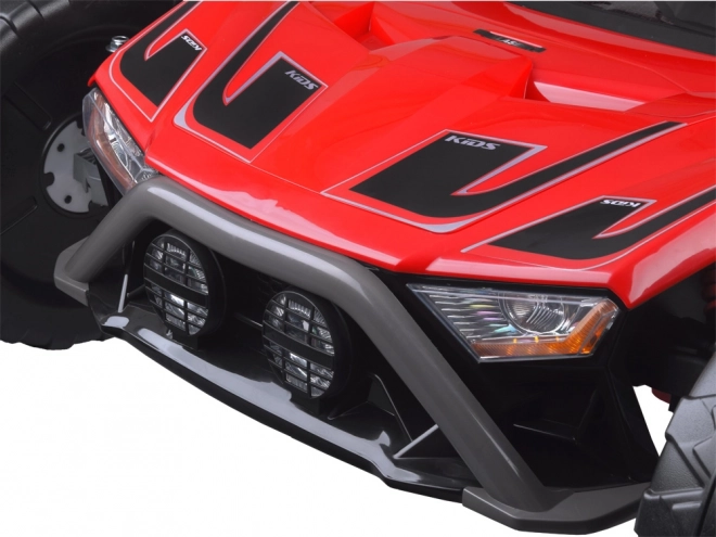 Zweisitziger Geländewagen Buggy Racing – Rot