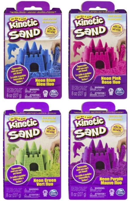 Kinetisch zand Neonkleuren