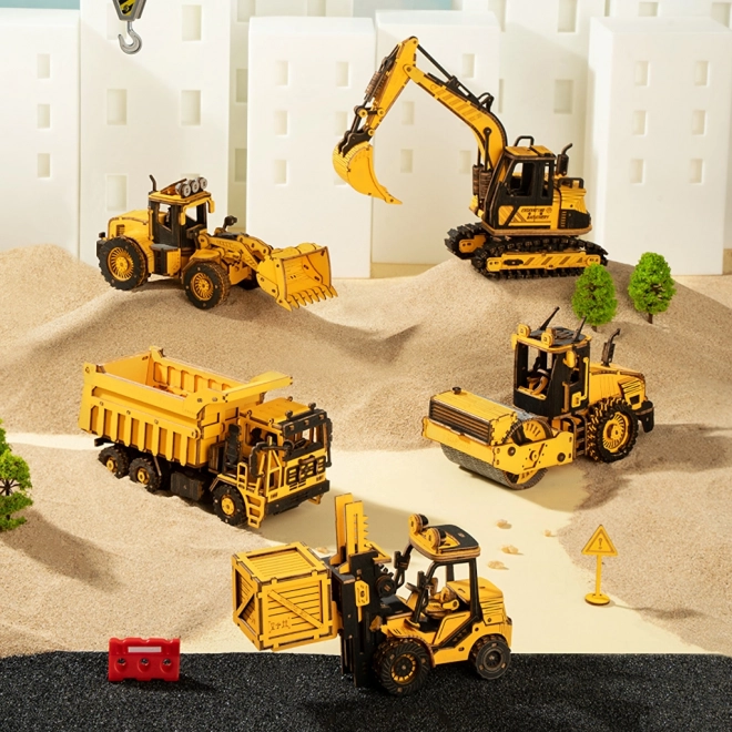 RoboTime houten 3D-puzzel - Vrachtwagen