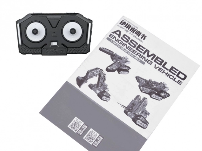 176-ele RC0665 Set afstandsbediening 4-in-1 voor opvouwbare bouwmachines