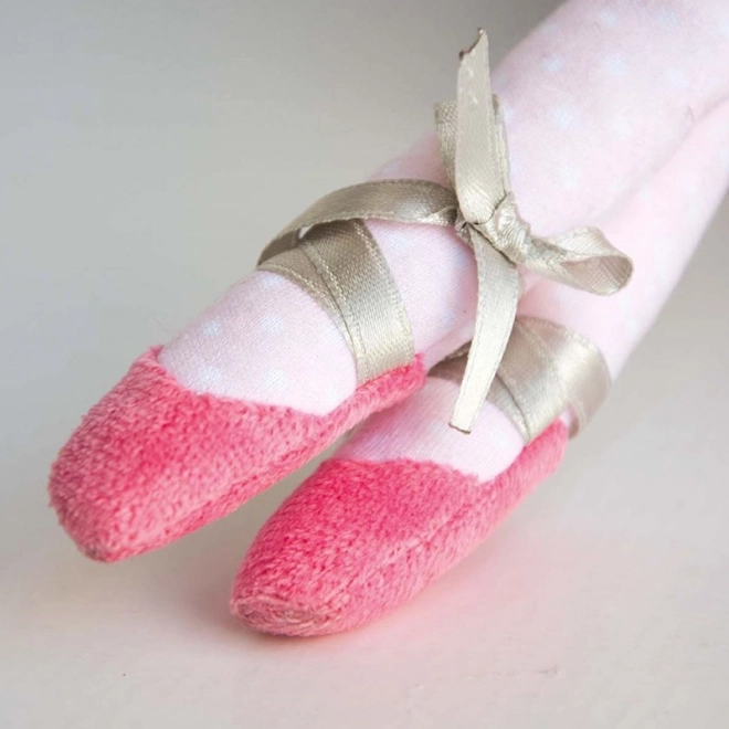 Doudou Jolijou Lily Rose Ballerina Doll 36 cm