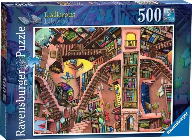 Puzzle Absurde Bibliothek 500 Teile