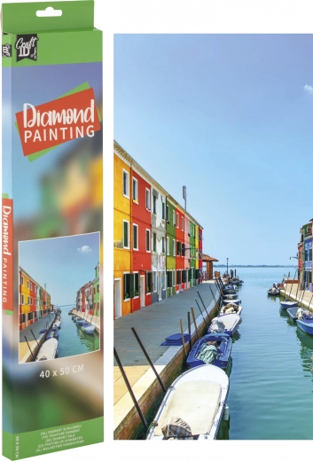 Grafix Diamond Painting – Water Canal 40 × 50 cm