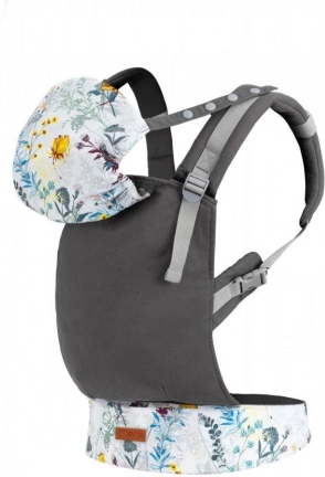 porte-bébé ergonomique MoMi Collet fleuri