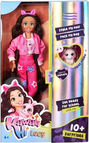 Kawaii Hi Lucy Doll and Bunny Momo