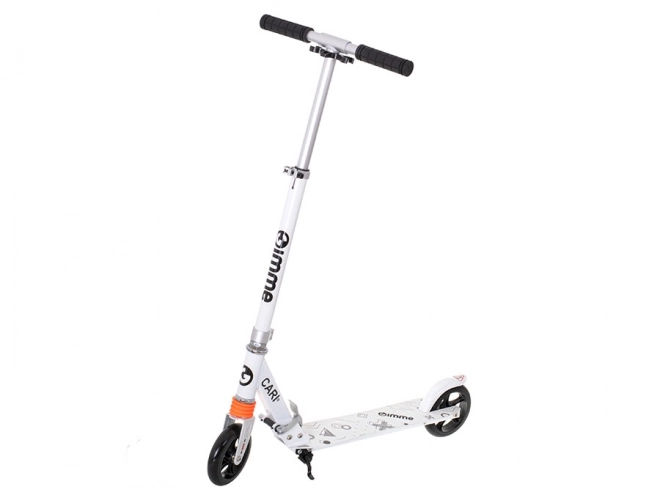 Opvouwbare stads-scooter CARI 145 mm wit-zwart
