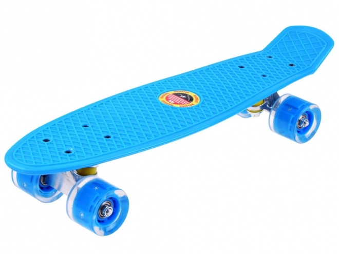 Skateboard met LED-wielen
