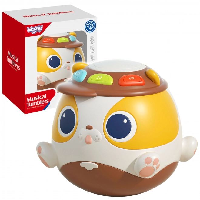 Interactieve muziekspeelgoed hondje voor kinderen WOOPIE