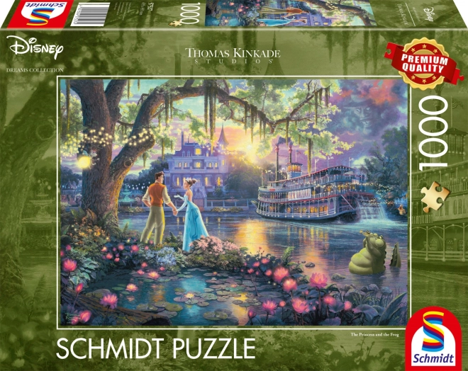 Puzzel prinses en de kikker 1000 stukjes