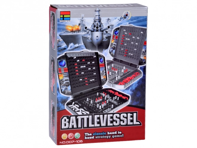 Jeu de navires - Bataille navale - Jeu logique stratégique pour enfants GR0684