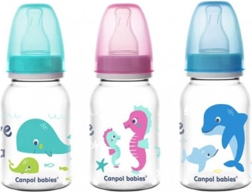 Canpol babies bottle with Love & Sea print – 120 ml