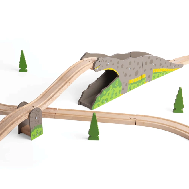 Compatible avec les circuits de trains en bois