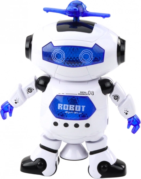 Elektronische dansrobot met LED- en geluidseffecten
