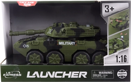 Interactive Battery-Operated Tank Toy for Children