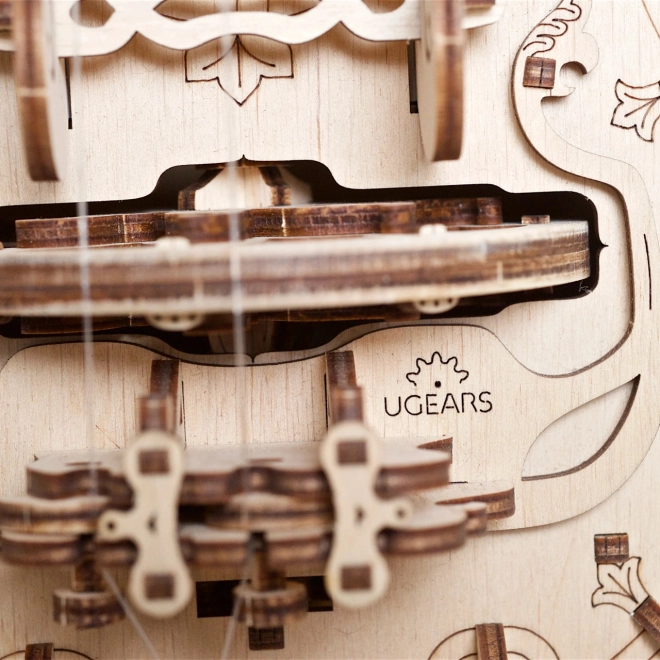 Ugears 3D houten mechanische puzzel Hurdy-Gurdy