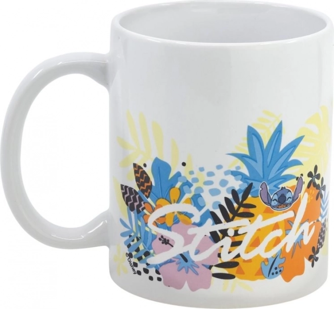 Keramikbecher 325 ml Stitch Ananas