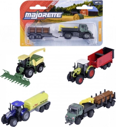 Boeren metalen voertuig 13 cm – 4 soorten