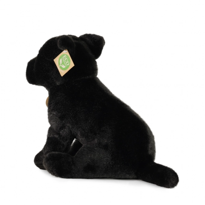 Pluche Staffordshire Bull Terrier 30 cm zwart ECO-FRIENDLY