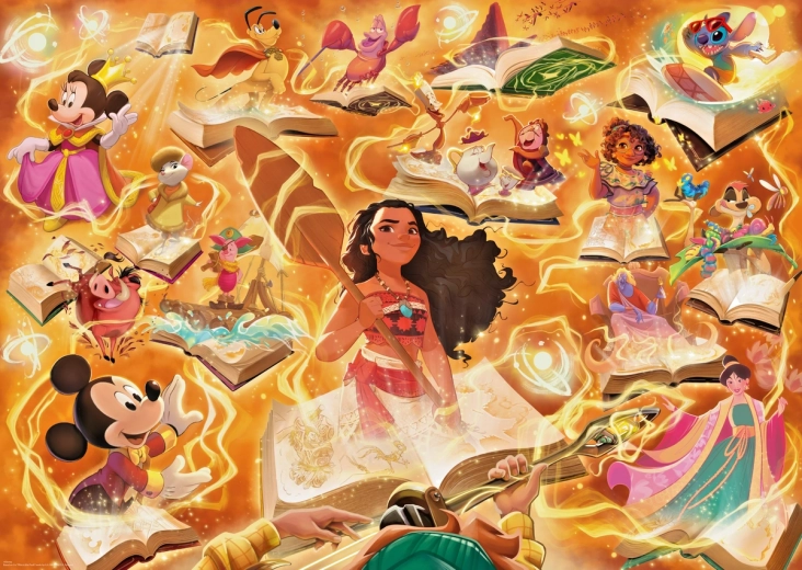 Puzzle Ravensburger Disney Lorcana Glimmers of the Realm Ambre 1000 pièces