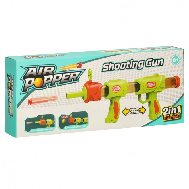 Pistool met foamkogels